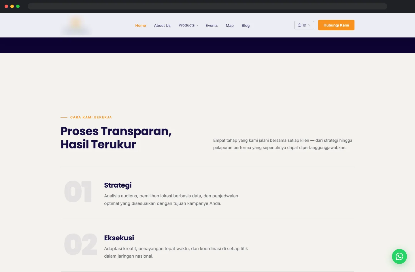 A transparent process from strategy to execution