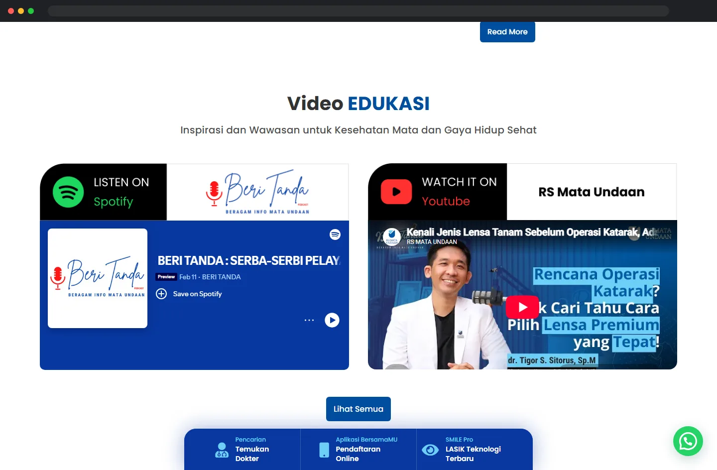 Educational videos and podcast