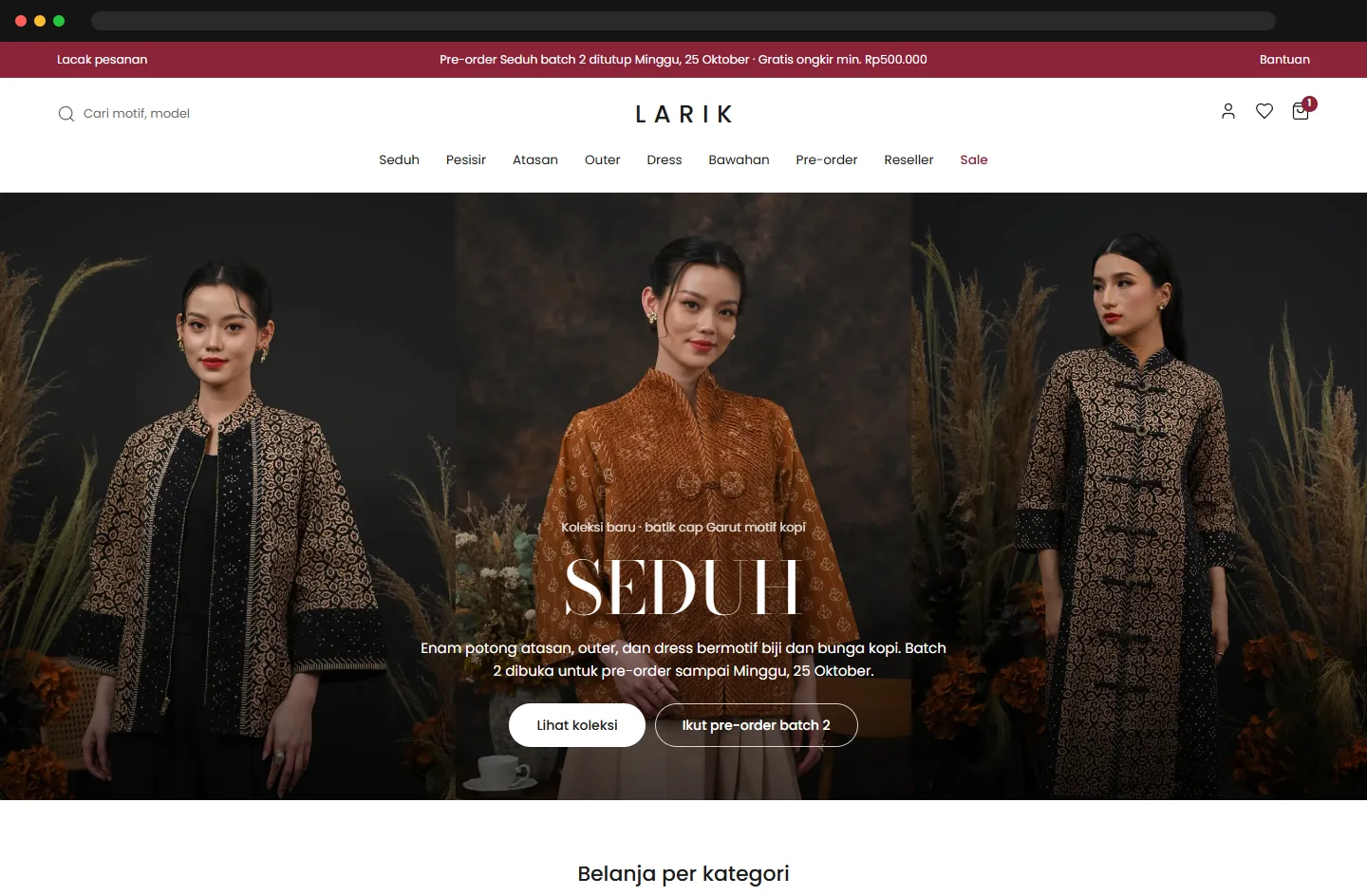 Toko Online Brand Fashion Modest