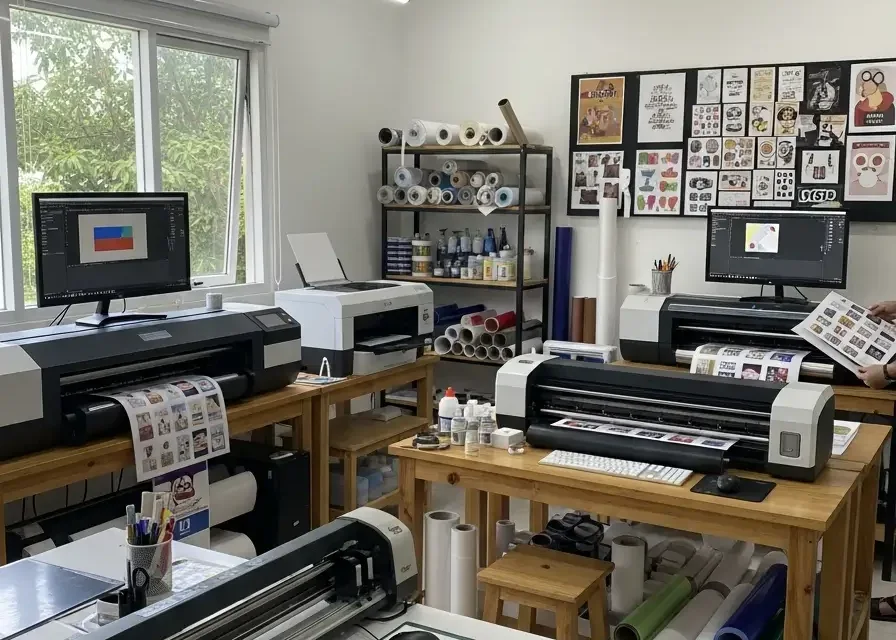 Ruang produksi digital printing